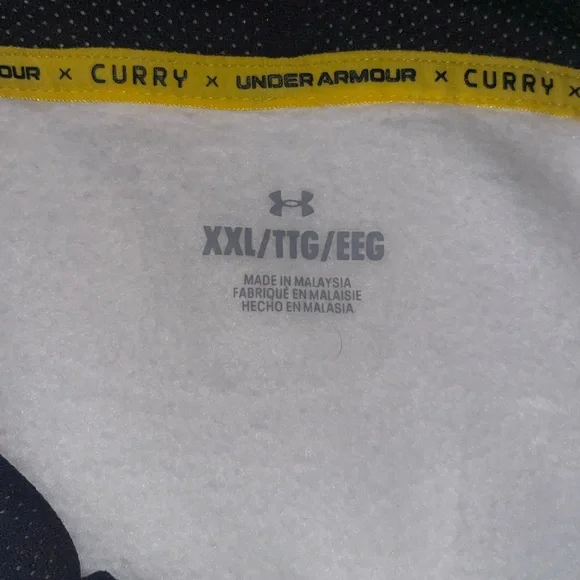 ‼️ Under Armour Steph Curry Brand Sleeveless Hoodie - Size 2XL - Picture 4 of 4
